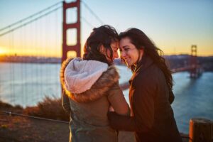 san francisco same sex couple golden gate