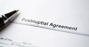 postnuptial agreement for parents
